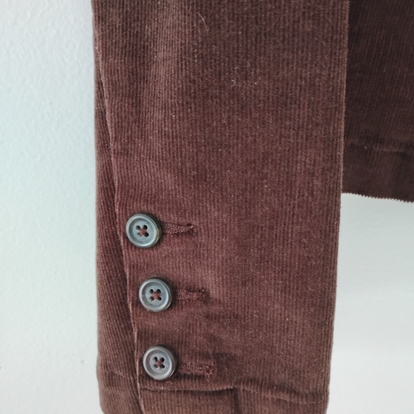 ST John's Bay Corduroy Blazer Brown Size Large - Picture 4 of 6